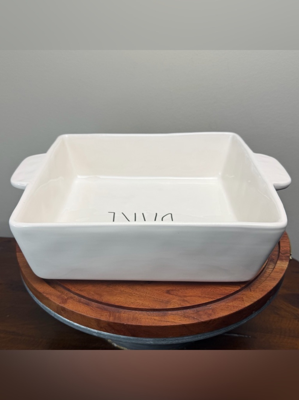 Rae Dunn BAKE square Baking Dish 8”x8” - Picture 4 of 6